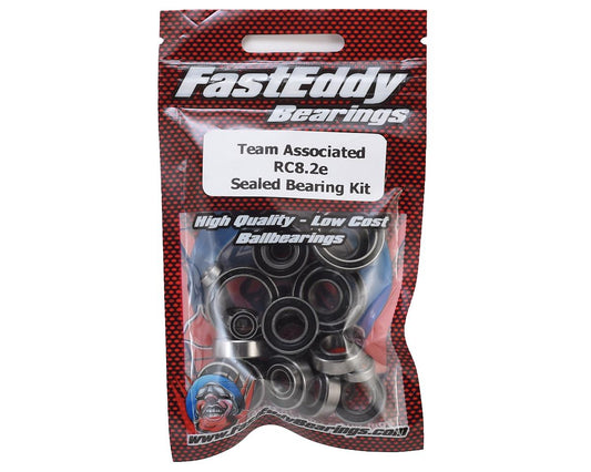 FastEddy Team Associated RC8.2e Sealed Bearing Kit (TFE787)