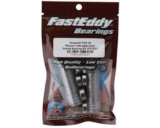 FastEddy Vanquish VS4-10 Phoenix Straight Axle Sealed Bearing Kit (TFE7927)