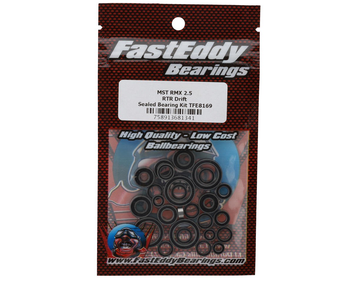 FastEddy MST RMX 2.5 RTR Drift Sealed Bearing Kit (TFE8169)