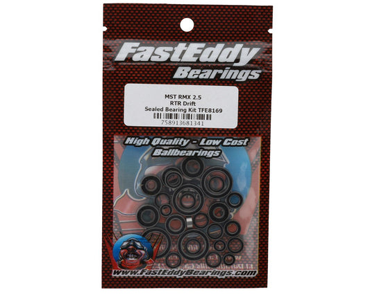 FastEddy MST RMX 2.5 RTR Drift Sealed Bearing Kit (TFE8169)