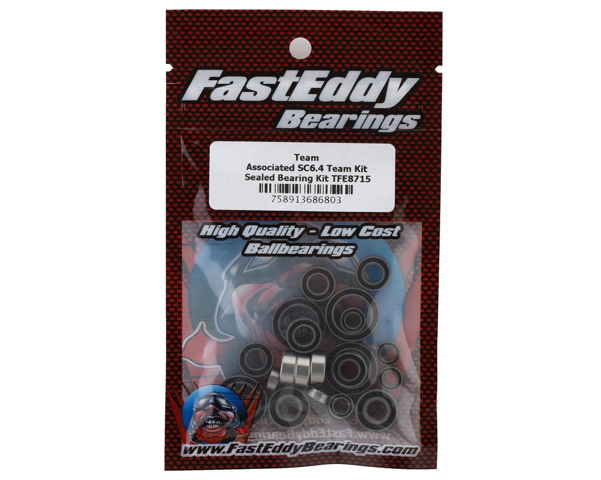 FastEddy Team Associated SC6.4 Team Kit Bearing Kit (TFE8715)