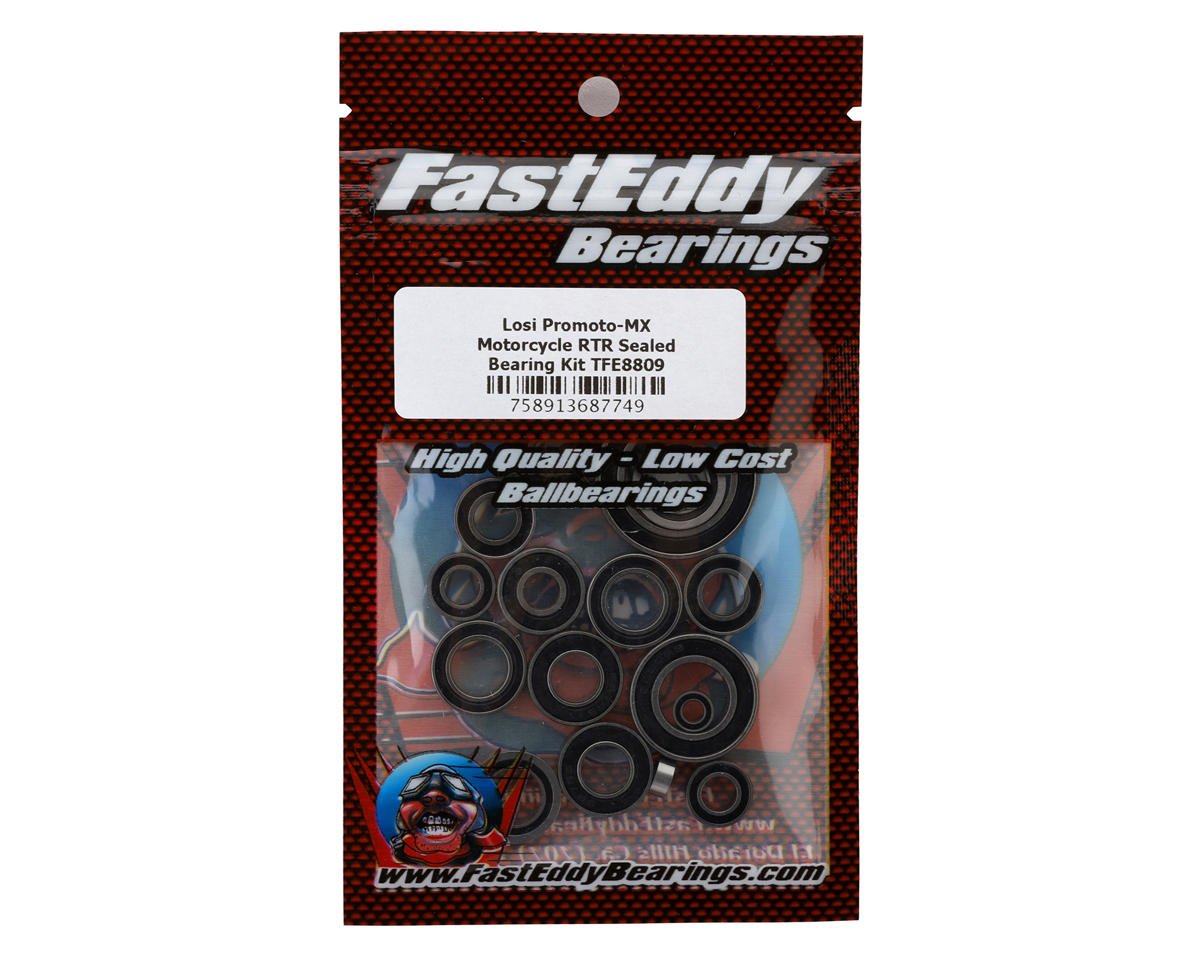 FastEddy Losi Promoto-MX Motorcycle RTR Sealed Bearing Kit (TFE8809)