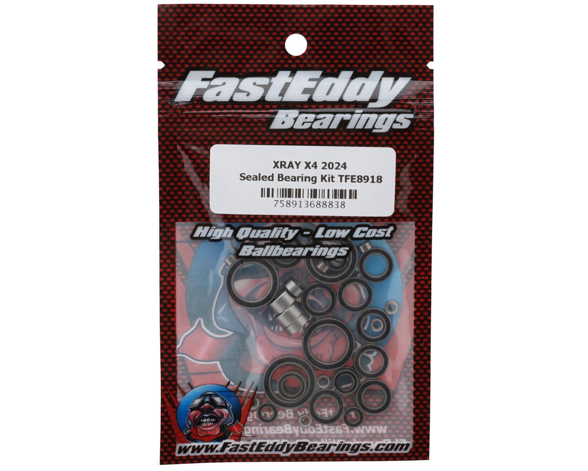 FastEddy XRAY X4 2024 Sealed Ball Bearing Kit (TFE8918)