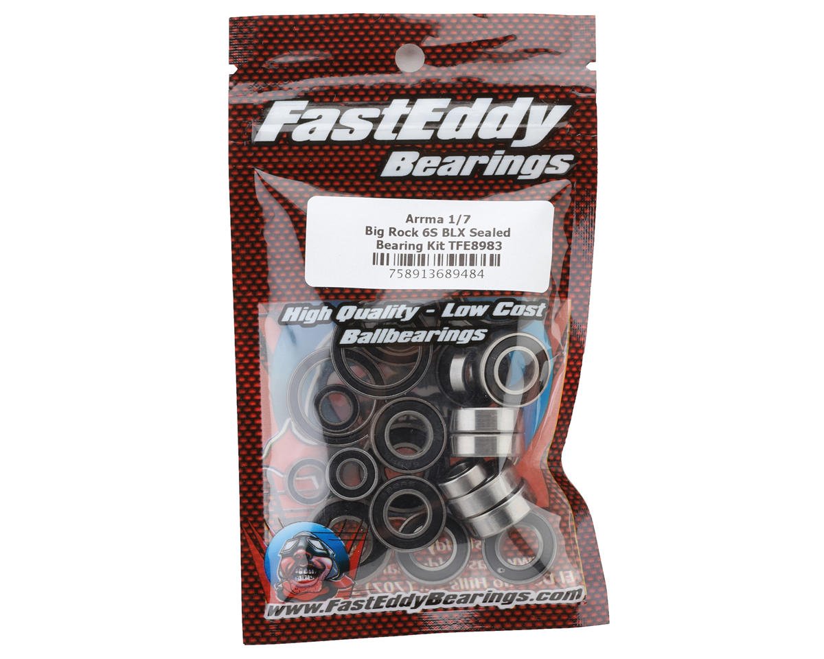 FastEddy Arrma 1/7 Big Rock 6S BLX Sealed Bearing Kit (TFE8983)