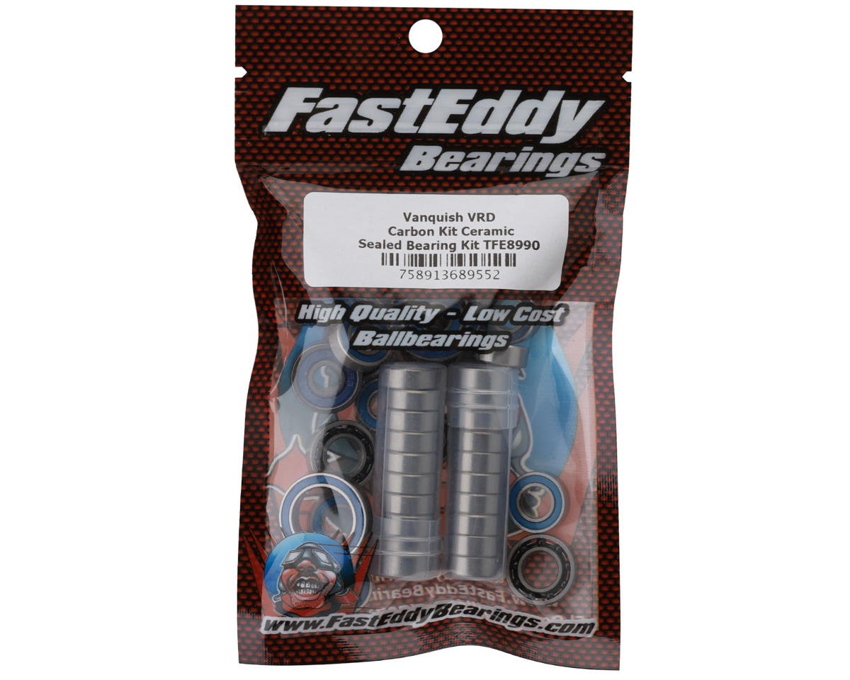 FastEddy Vanquish VRD Carbon Kit Ceramic Sealed Bearing Kit (TFE8990)