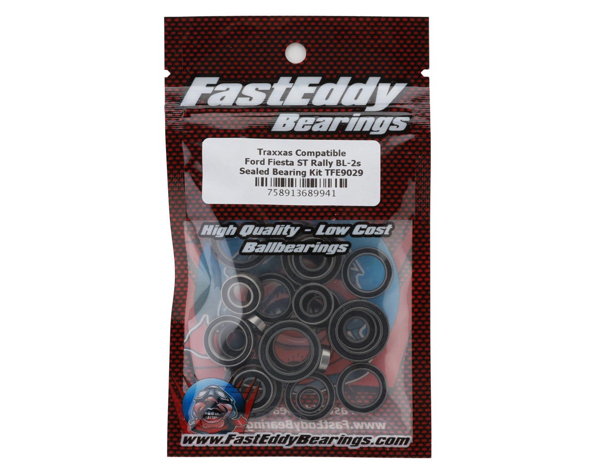 FastEddy Sealed Ball Bearing Kit for Traxxas Ford Fiesta ST Rally BL-2s (TFE9029)