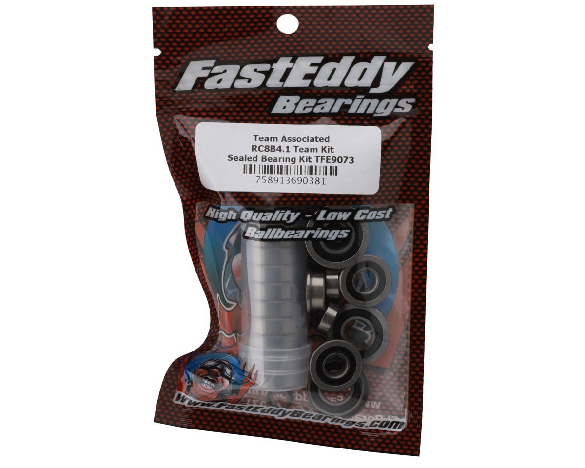 FastEddy Team Associated RC8B4.1 Team Kit Sealed Bearing Kit (TFE9073)