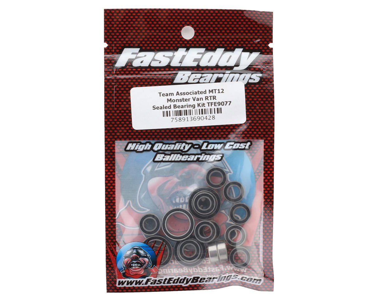FastEddy Team Associated MT12 Monster Van RTR Sealed Bearing Kit (TFE9077)