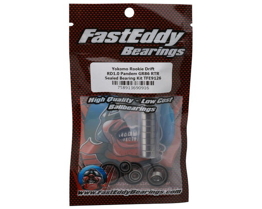 FastEddy Yokomo Rookie Drift RD1.0 Pandem GR86 RTR Sealed Bearing Kit (TFE9126)