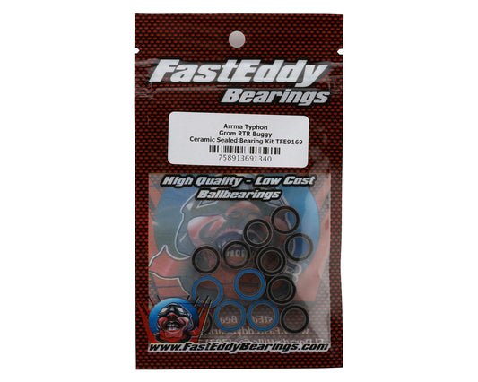 FastEddy Arrma Typhon Grom RTR Buggy Ceramic Sealed Bearing Kit (TFE9169)