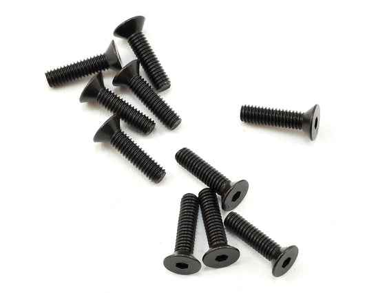 Tekno RC 2.5x10mm Flat Head Screws (10) (TKR1303)