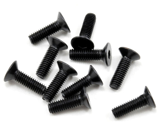 Tekno RC 3x10mm Flat Head Screw (10) (TKR1323)