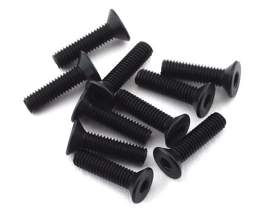 Tekno RC 3x12mm Flat Head Screws (10) (TKR1324)