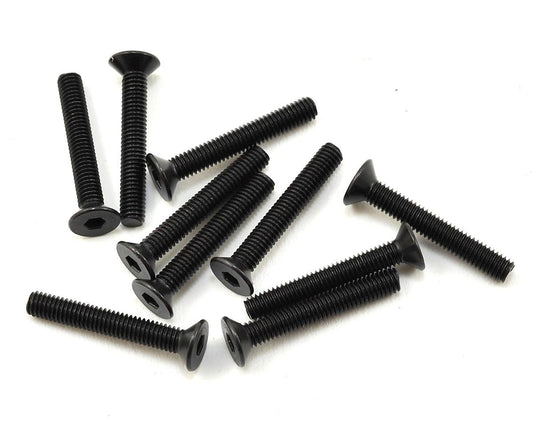 Tekno RC 3x20mm Flat Head Screws (10) (TKR1329)