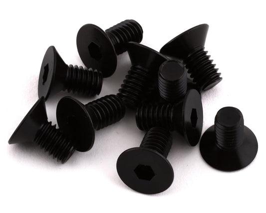 Tekno RC 4x8mm Flat Head Screws (10) (TKR1342)