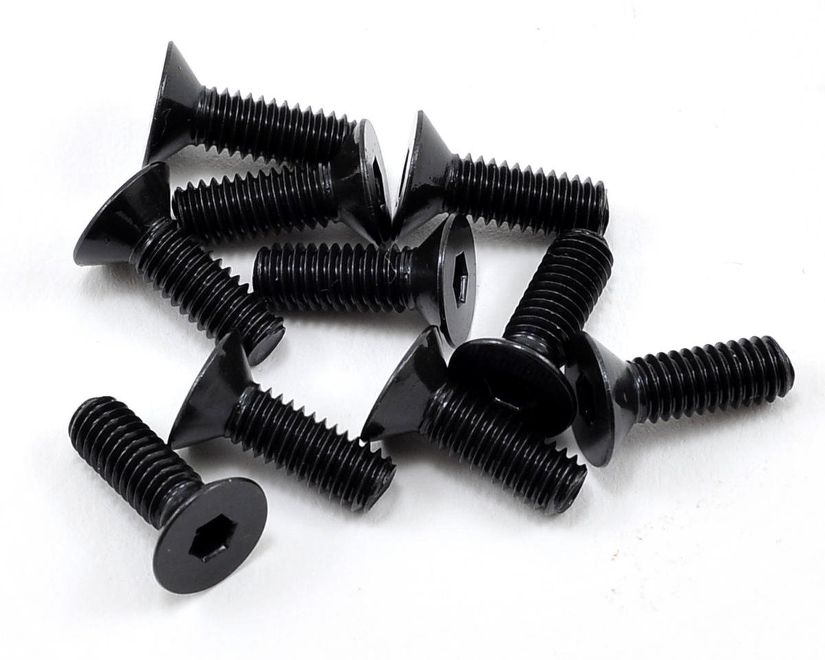 Tekno RC 4x12mm Flat Head Screw (10) (TKR1344)