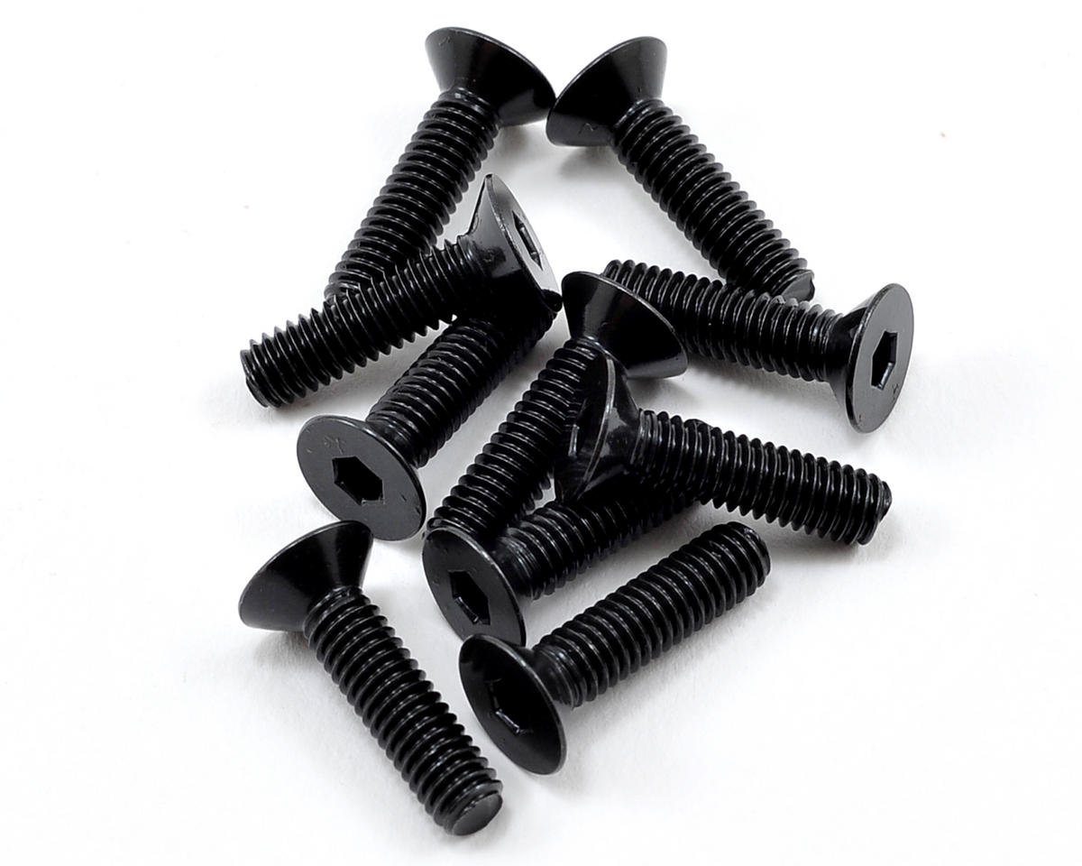 Tekno RC 4x15mm Flat Head Screw (10) (TKR1346)