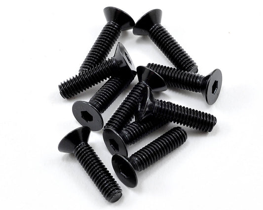 Tekno RC 4x15mm Flat Head Screw (10) (TKR1346)