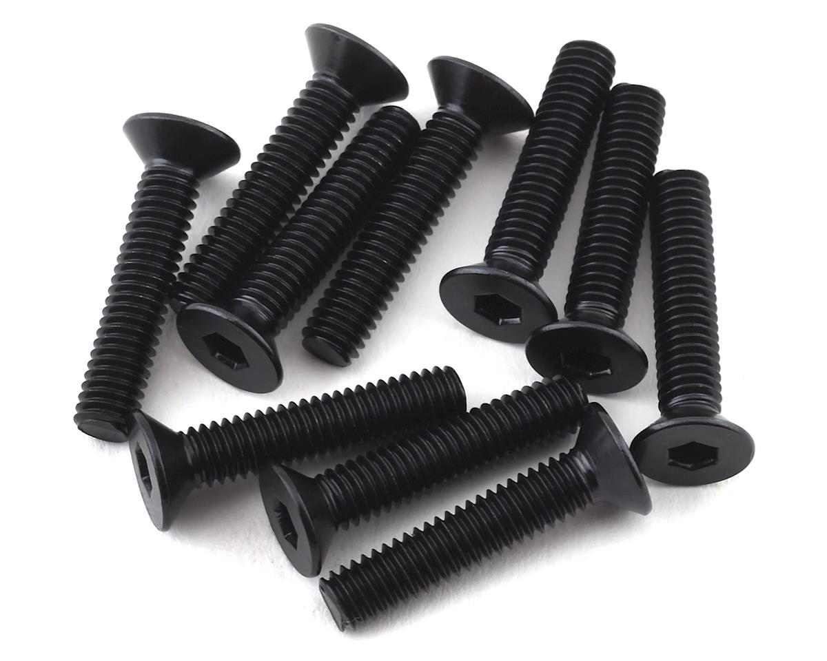 Tekno RC 4x20mm Flat Head Screws (10) (TKR1349)