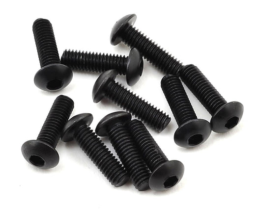Tekno RC 3x10mm Button Head Hex Screws (10) (TKR1403)