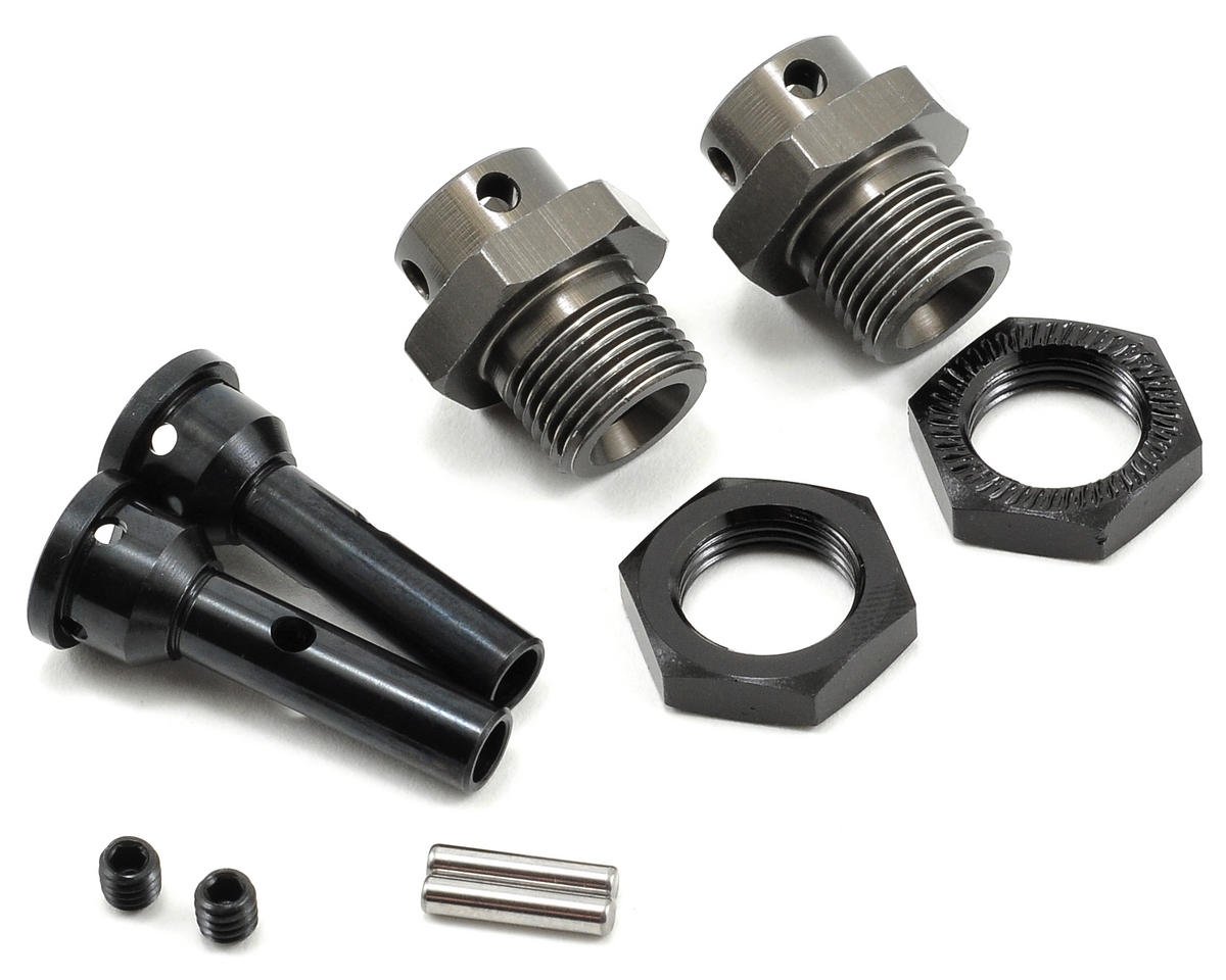 Tekno RC 17mm M6 Driveshaft Hub Adapter Set (Slash) (2) (TKR1654-17)