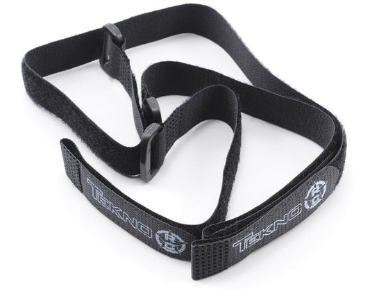 Tekno RC 4S/6S Battery Strap (Black) (3) (TKR40007K)