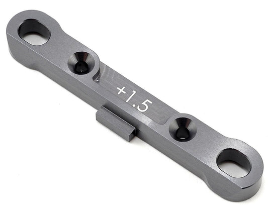 Tekno RC Aluminum Rear-Rear Adjustable Hinge Pin Brace (Gun Metal) (TKR5013B)