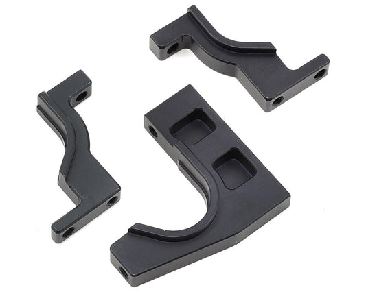 Tekno RC CNC Aluminum Split Center Differential Mount (Gun Metal) (TKR5262)