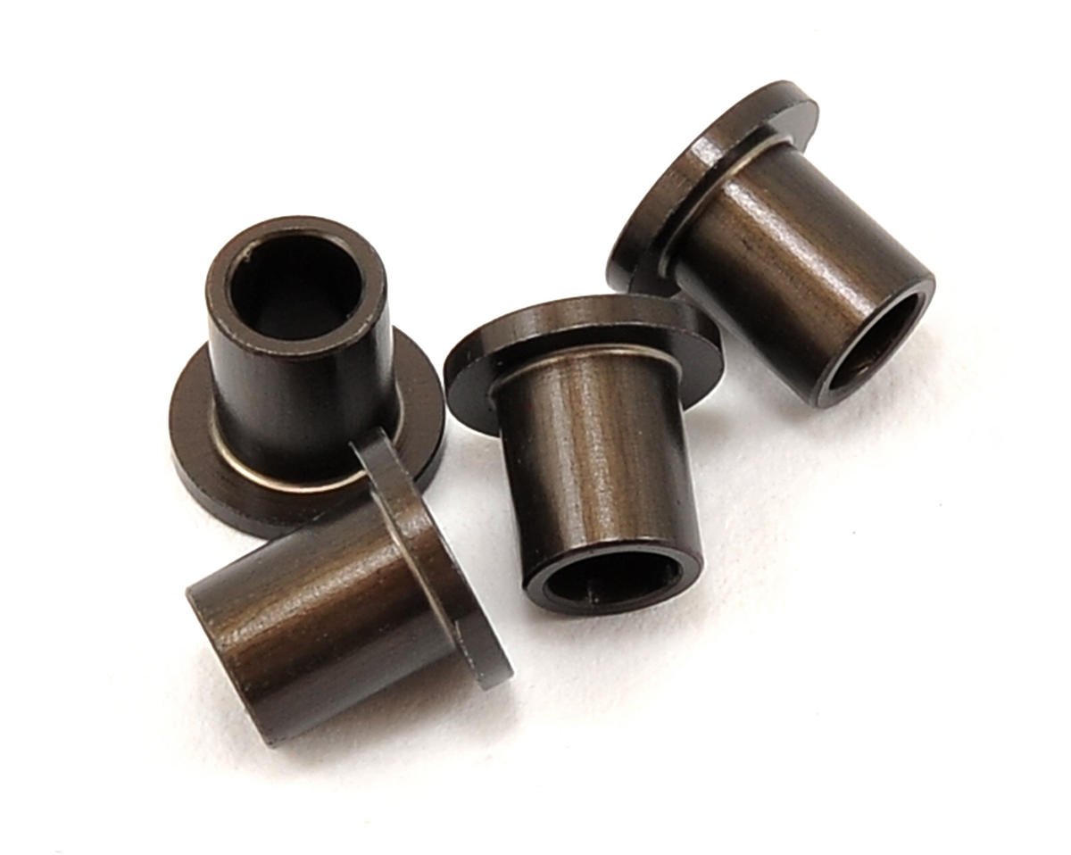 Tekno RC Aluminum Spindle Bushing (4) (Hard Anodized) (TKR5554A)
