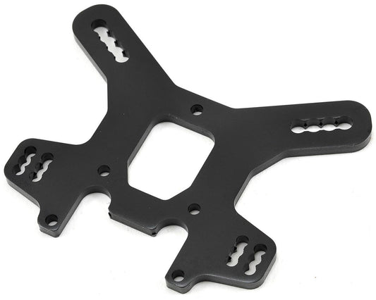Tekno RC Aluminum Front Shock Tower (Black) (Short) (TKR5581)