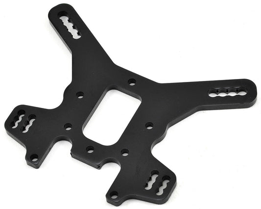 Tekno RC Aluminum Rear Shock Tower (Black) (Short) (TKR5584)