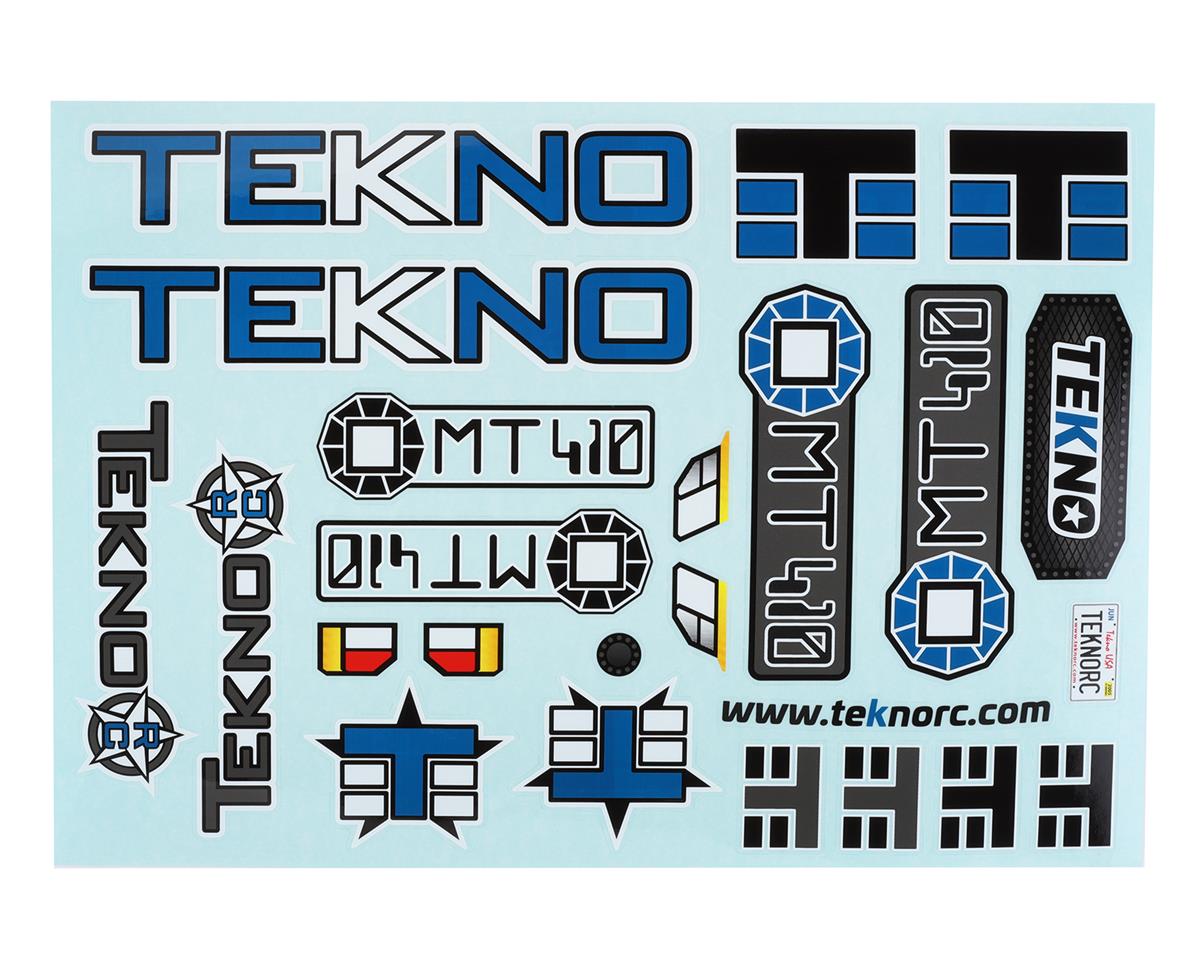 Tekno RC MT410 Decal Sheet (TKR5618)