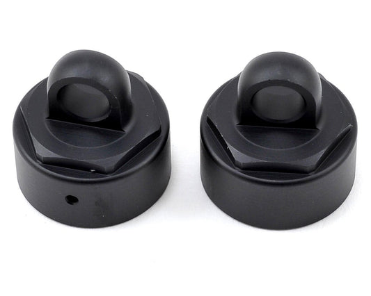 Tekno RC Aluminum Non-Vented Shock Caps (2) (TKR6003B)