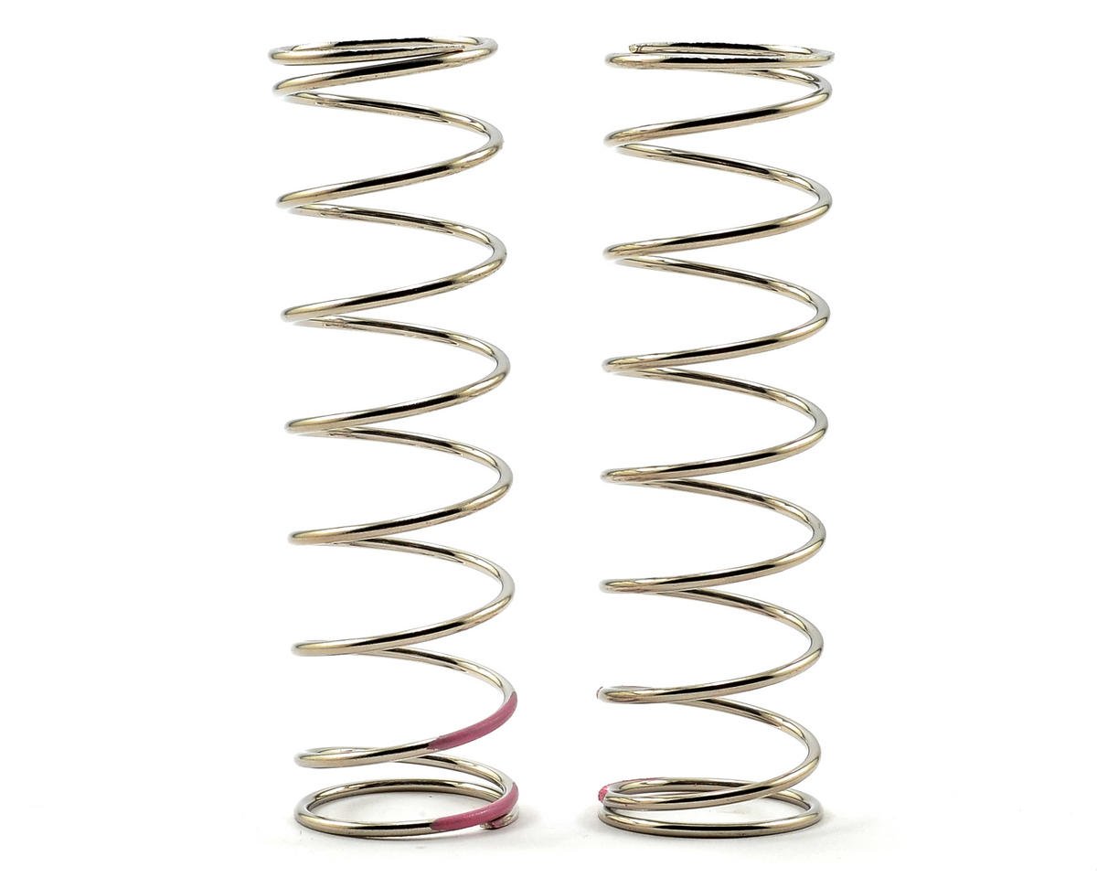 Tekno RC 80mm Front Shock Spring Set (Pink) (1.6 x 9.0T) (2) (TKR6090)