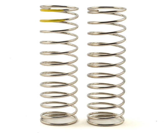 Tekno RC Low Frequency 70mm Rear Shock Spring Set (Yellow - 2.56lb/in) (TKR6115)