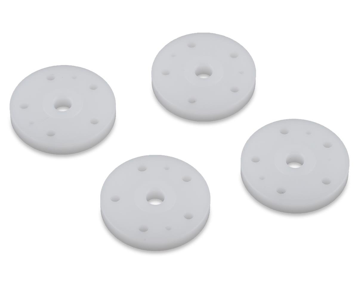 Tekno RC CNC Flat/Flat Shock Pistons (4) (5x1.5mm/2x1.0mm) (TKR6169)