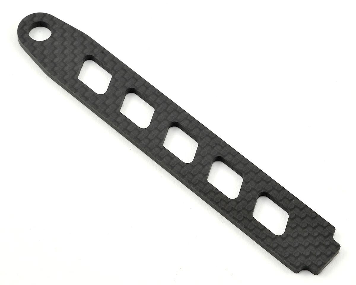 Tekno RC EB410/ET410 Carbon Fiber Battery Strap (TKR6503C)