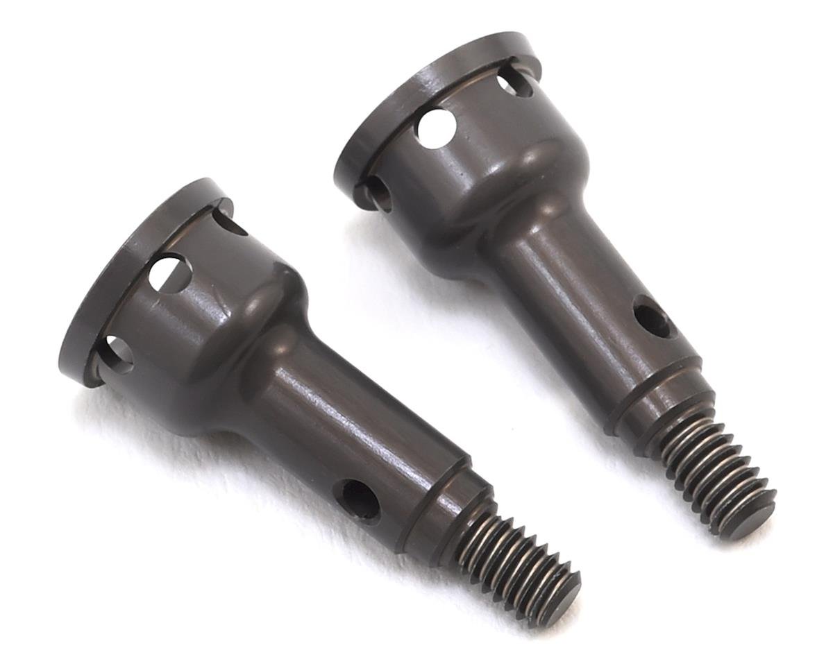 Tekno RC EB410 Front Aluminum Stub Axles (2) (TKR6573FA)