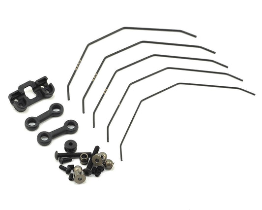 Tekno RC EB410/ET410 Front Sway Bar Set (1.0, 1.1, 1.2, 1.3, 1.4mm) (TKR6623)