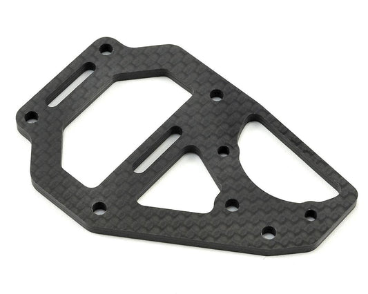 Tekno RC EB410/ET410 Carbon Fiber Center Differential Top Plate & Fan Mount (TKR6635C)