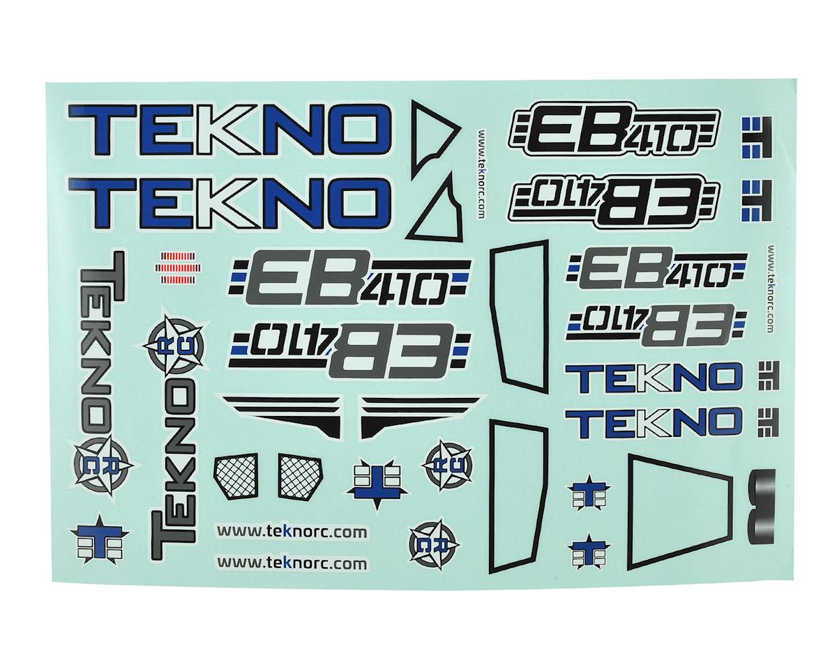 Tekno RC EB410 Decal Sheet (TKR6647)