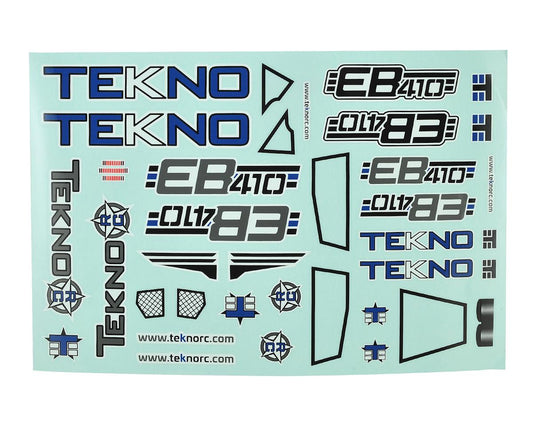 Tekno RC EB410 Decal Sheet (TKR6647)