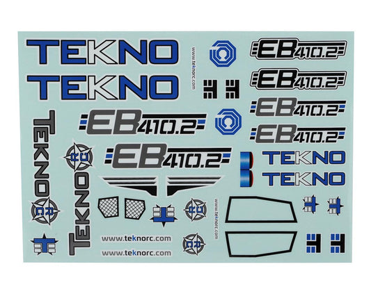 Tekno RC EB410.2 Decal Sheet (TKR6649)