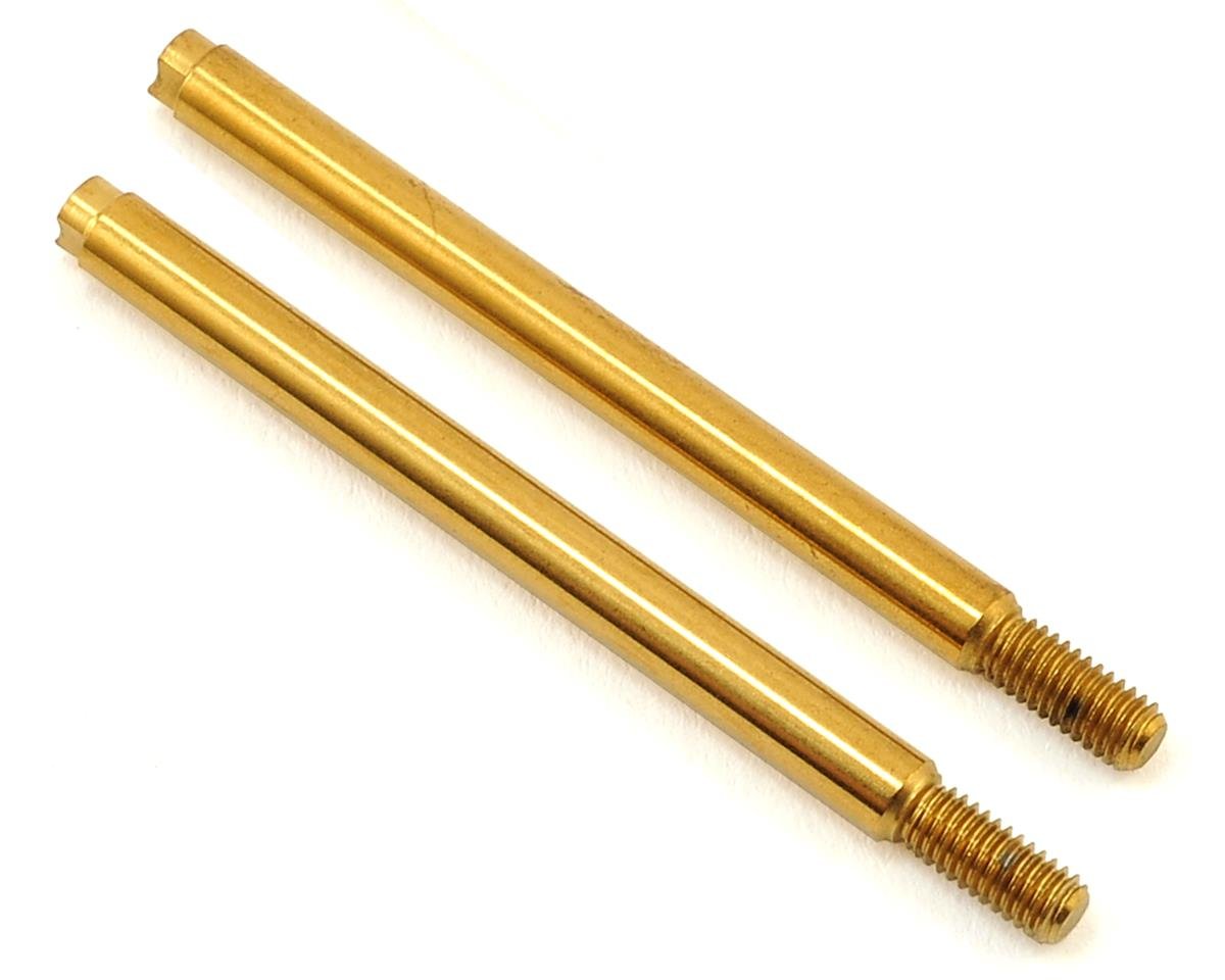 Tekno RC EB410 Rear/ET410 Front TiNi coated Shock Shafts (2) (TKR6704T)