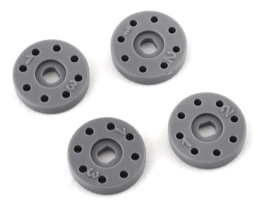 Tekno RC EB410.2 13mm Shock Piston Set (4) (8x1.2, 8x1.3) (TKR6705B)