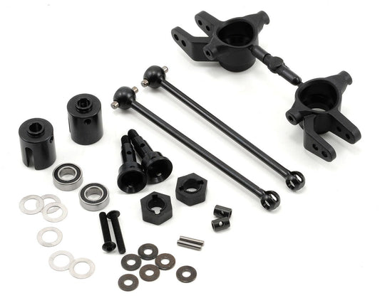Tekno RC M6 Driveshaft & Steering Block Set (Front, 6mm) (TKR6851X)