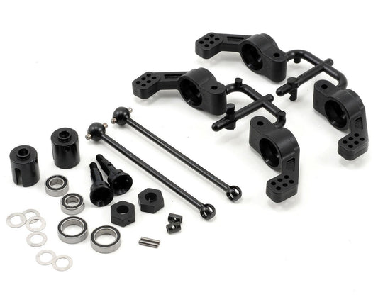 Tekno RC M6 Driveshaft & Hub Carrier Set (Rear, 6mm) (TKR6852X)