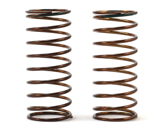 Tekno RC 50mm Front Shock Spring Set (Green - 3.81lb/in) (1.4x9.75) (TKR7234)
