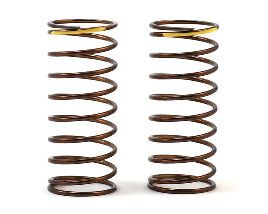 Tekno RC 50mm Front Shock Spring Set (Yellow - 4.00lb/in) (1.4x9.375) (TKR7235)