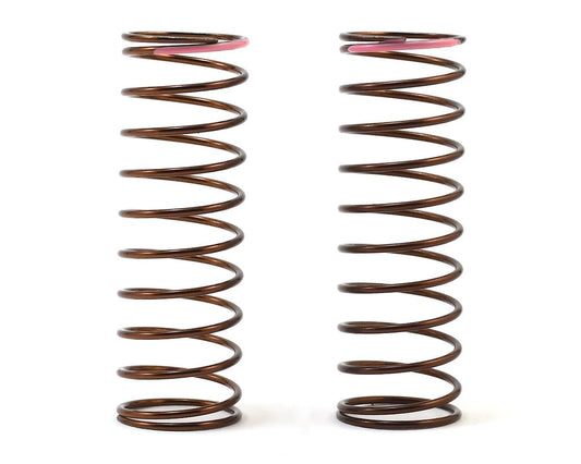 Tekno RC 63mm Rear Shock Spring Set (Pink - 2.4lb/in) (1.3x11.25) (TKR7243)